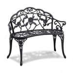 Banc D'extérieur - Vevor - Banquette De Jardin En Métal 57 X 98,7 X 79 Cm Capacité De 218 Kg Pour Jardin,Parc,Cour