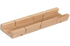 KS TOOLS 907.2514 - Boite à Onglet Bois - 300x54x36mm - FSC 100%