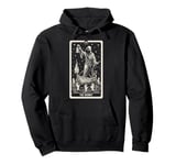 The Hermit Tarot Card Wisdom Enigmatic Esoteric Occult Pullover Hoodie