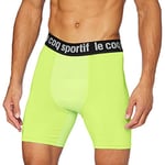 Le Coq Sportif Training Smartlayer Short M Short Homme S Jaune (Flour)