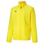 PUMA Mixte enfant Teamgoal 23 Sideline Jacket Jr Veste De Surv tement, Cyber Yellow-Spectra Yellow, FR : Taille unique (Taille Fabricant 164) EU