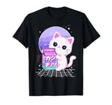 Cat Strawberry Milk Anime 90s Japanese Cat Japan T-Shirt