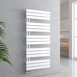 EMKE SFTR1360X1W-ADR Radiateur de Salle de Bain, Blanc, 1320x600mm