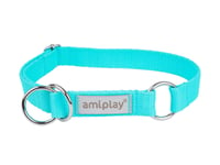 Amiplay puolikuristava kaulapanta Samba, M, Turquoise