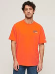 Superdry Sportswear Logo Loose T-Shirt, Flame Orange