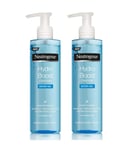 Pack of 2 - Neutrogena - Hydro Boost Water Gel Cleanser for Dry Skin - 200ml