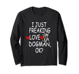 Dogman Cryptid Cryptozoology Dogman Long Sleeve T-Shirt