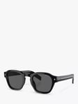 Prada PR A16S Men's Phantos Sunglasses, Black/Grey