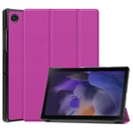 Housse Samsung Galaxy Tab A8 2021 10,5 Pouces Wifi - 4g/Lte Violette Avec Stand - Etui Coque Violet De Protection Tablette Tab A8 2021 10.5 Pouces Sm-X200 / Sm-X205 / Sm-X207 - Accessoires Pochette Xeptio Case