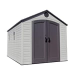 Lifetime 60075 Outdoor Storage Shed, Desert Sand, 8 x 15 ft