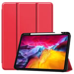 Apple iPad Pro 11" 2020 (2nd Gen) Pen Holder Case Red