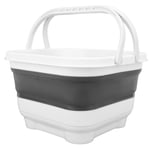 Foldable Bath Toy Organizer High Capacity Folding Baby Bath Toy Basket Cute With