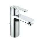 Grohe - Robinet de salle de bains lavabo Get, tirette de vidage, bonde incluse, robinet mousseur économie d'eau, taille m, 234540