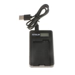 prasku LCD USB Camera Li-on Battery Pack Charger for LP-E8 EOS 550D 600D 700D