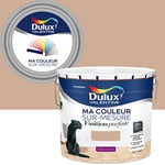 Ma Couleur Sur-mesure par Dulux Valentine – Peinture Intérieure Murs, Plafonds, Boiseries - Finition Parfaite - 98% d'opacité - Velours AMBREDELICAT 10 L - Palette expressive