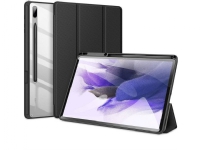 Dux Ducis Dux Ducis Toby Tablet Case Armored Flip Smart Case for Samsung Galaxy Tab S7+ (S7 Plus) med Stylus Holder Svart