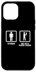 Coque pour iPhone 12 Pro Max Pizza Lover Stickfigures Livreur de pizzas Pizza Maker