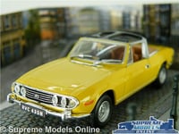 TRIUMPH STAG MODEL CAR JAMES BOND DIAMONDS ARE FOREVER FILM YELLOW 1:43 IXO K8