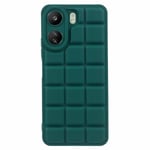 SKALO Xiaomi Redmi 13C 4G Puffer Bumper TPU-Skal - Grön Grön