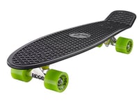 Ridge Retro 27 Skateboard complet Noir/Vert 27" x 7,5" - 69 cm