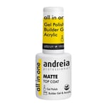 Vernis à ongles Andreia All In One Matte Top Coat [10,5 ml]