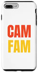 Coque pour iPhone 7 Plus/8 Plus Cam Fam Bold Police