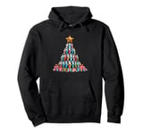 Christmas Tree Barber Clippers Hairdressing Hairstylist Pullover Hoodie