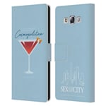 SEX AND THE CITY: TV SERIES GRAPHICS LEATHER BOOK CASE FOR SAMSUNG PHONES 3