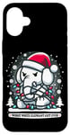 iPhone 16 Plus Worst White Elephant Gift-Ever Entangled Christmas Lights Case