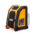 JCB 18V Bluetooth Site Speaker  Rechargeable Portable Wireless Bluetooth Speaker