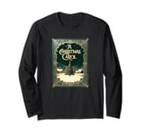 A Christmas Carol Book Cover by Charles Dickens Long Sleeve T-Shirt