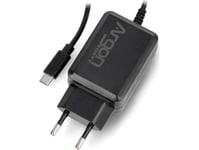 Argon40 V2 Usb Typ C 5,25V/3,5A Strömförsörjning För Raspberry Pi 4B - Svart}