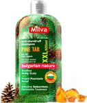 Milva Pine Tar Shampoo for Seborrheic Dermatitis - 500ml 500 ml (Pack of 1) 