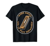 Harmonica Wind Instrument - Blues Music Harmonica T-Shirt