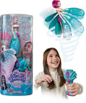 Lansay - SKY DANCERS - Turquoise Twinkle - Poupée Fée Volante Magique pour Enfants dès 6 Ans - Fée Poupée qui s'Envoie en l'Air avec son Lanceur à Corde - Fonctionne sans Pile