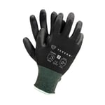 Lot de 1_ROTA Gants de bricolage multi-usages et jardinage T.10 Noir