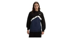 Sweat a capuche vans sidestripe block bleu noir