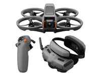 Dji Avata 2 Fly More Combo (1 Battery), 4 Rotorer, 12 Mp, 3840 X 2880 Pixlar, 27 M/S, 2150 Mah, Svart