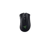 Razer DeathAdder V2 Pro - Wireless Gaming Mouse with Ergonomic Comfort (Optical Switches, Optical Focus + 20K Sensor, Speedflex Cable, Integrated Memory, Programmable) Black