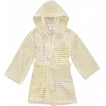 Konges Sløjd kids terry bathrobe – striped sunflower - baby