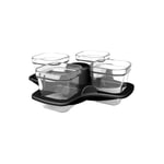Tefal Accessoire Caissettes Cruches Verre Cupcake Cheesecake + Recettes Actifry