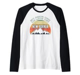 I'm With The New Yorker Gifts Raglan Baseball Tee