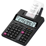 Casio Calculatrice imprimante portable de bureau HR-150 RCE - 12 chiffres noire