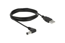 Delock - strømkabel - DC jackstik 5,5 x 2,5 mm til USB (kun strøm) - 1.5 m