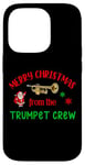 iPhone 14 Pro Merry Christmas from the Trumpet Crew Band Member Musician Case