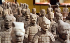 ZXSDFV Jigsaw Puzzles For Adults 1000 Piece Diy Wooden Jigsaw Puzzle Large Difficult Puzzle Terracotta Warriors Challenging Puzzle Game Gifts