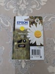 Epson Original 18 Yellow Daisy Ink Cartridge For Expression Home.