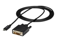 Startech Usb C To Dvi Adapter Ekstern Videoadapter 2m. Usb C Dvi-d Sort