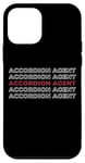 Coque pour iPhone 12 mini Accordéon Musique Instrument - Folklorique Accordéon