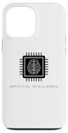 Coque pour iPhone 13 Pro Max Technologie de puce informatique intelligence artificielle IA